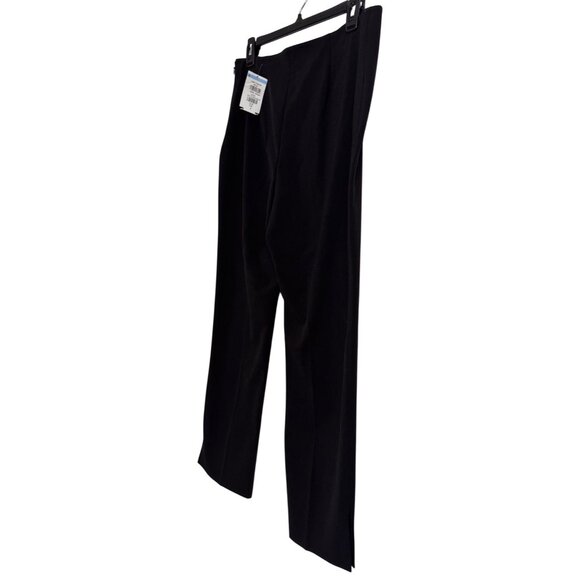Halogen Black Dress size 8 Side Zip ankle Pants NWT Straight Leg - Picture 8 of 9